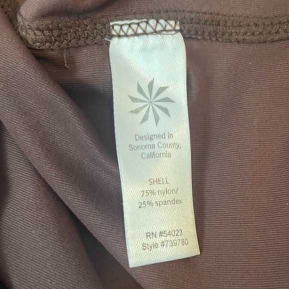 Athleta Vital Brown Women’s Board Swim Shorts Size M - Picture 8 of 9